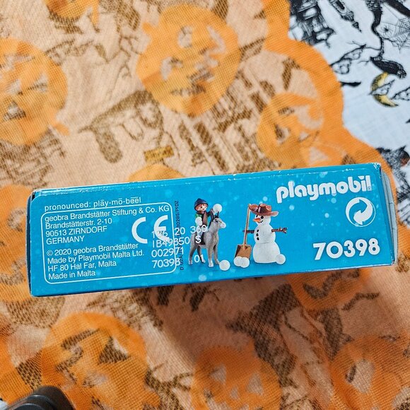 Playmobil Spirit Riding Free 70398 Snips Senor Carrots Snowman Winter DreamWorks - Picture 5 of 6